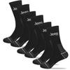 Jeep Men's Work Socks Cotton 6 Pairs