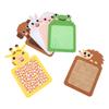 6 Pcs Sensory Mats for Autistic Children Textured Playful Learning Toys Cute Animals Sensory Tiles for Wall Toddlers