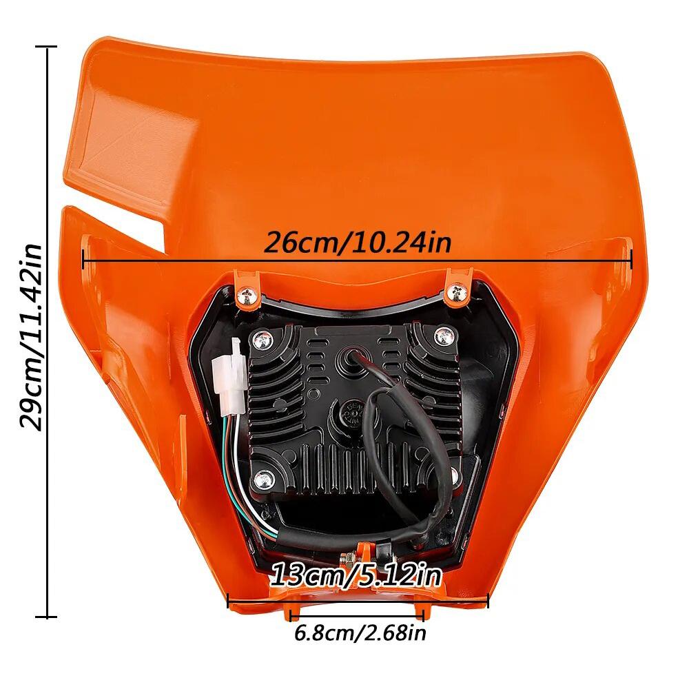 Светодиодная фара для мотоцикла KTM EXC EXCF SX SXF XC XCF XCW XCFW 125 150 250 300 350 450 530 Фара Мотокросс Эндуро Грязевой Грязевой
