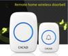 Беспроводной водонепроницаемый дверной звонок: Интеллектуальный пульт дистанционного управления с питанием от батареек и одним приемником