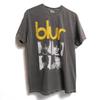 Угольно-серый унисекс футболка Blur классического стиля S-5XL QT2797