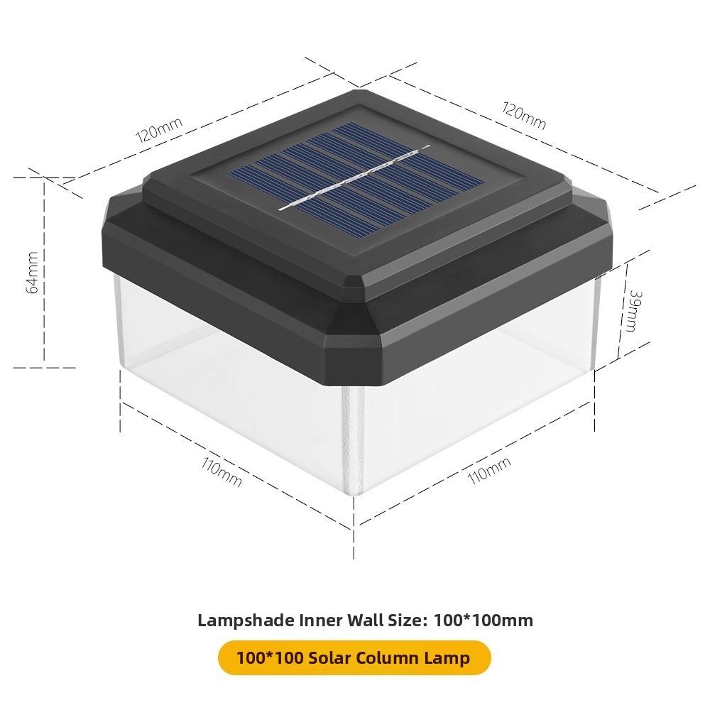 IP65 Waterproof Solar LED Post Cap Light LED Light Deck Lighting New Garden Lighting