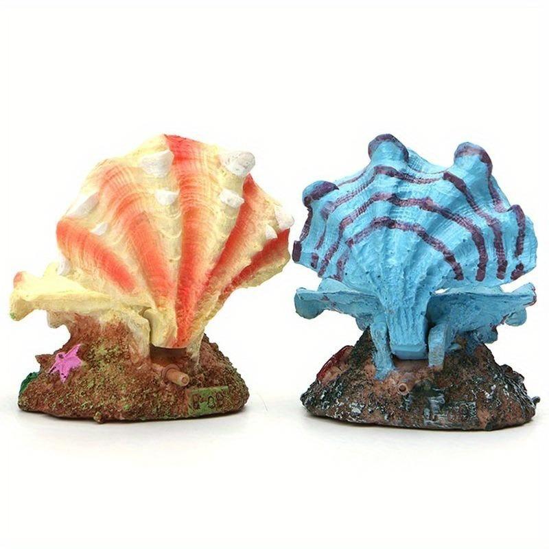 1 шт. аквариумный жемчужный ракушечный воздушный пузырьковый камень украшение для аквариума кислородный насос воздушный насос привод украшение