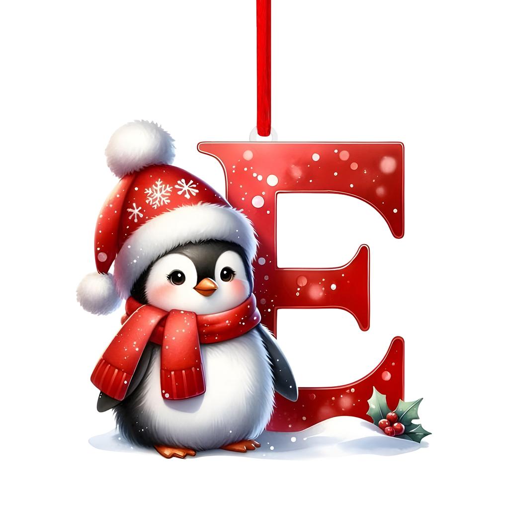 26 Letter,Christmas,Ornaments,Acrylic,1