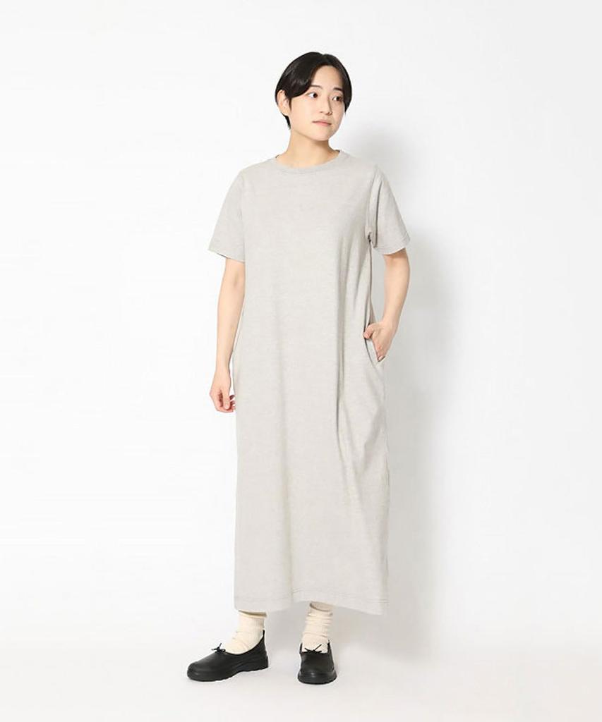 Платье из переработанного хлопка размер 3 Фестиваль Кемпинг Отдых на природе [Snow Peak] M.GREY SW-25SW401