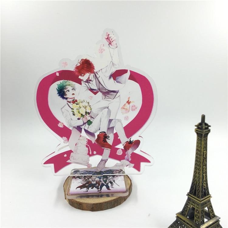 Аниме игра герой академия акриловая подставка для персонажей косплей акриловая подставка для фигурки окрашенный декор стола орнамент подарок 15 см модель