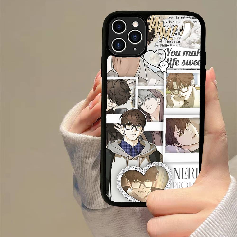 Чехол для телефона Nerd Project Bl Anime для iPhone 16 Pro Max 15 14 Plus 14 13 12 11 17 PC+TPU Чехлы Задняя крышка