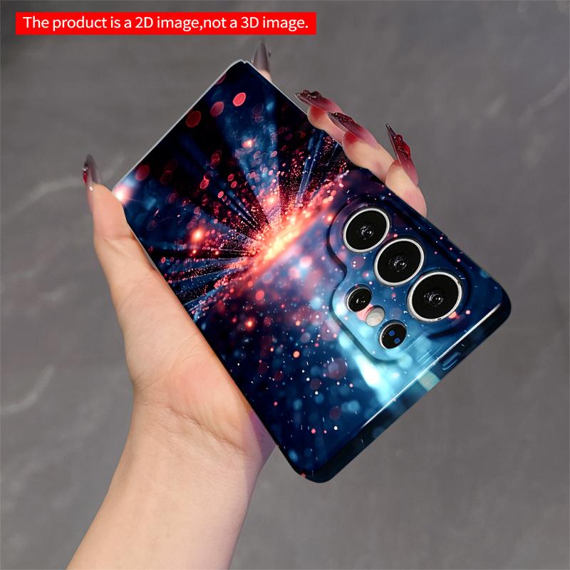 2DFlat Samsung phone case Cosmic Sparkle Path Applicable to Galaxy S22 S23 S24 S25ULTRA S26 A12 A13 A14 A15 A16
