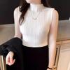 Топ без рукавов из тонкого трикотажа для похудения для женщин, весна 2023