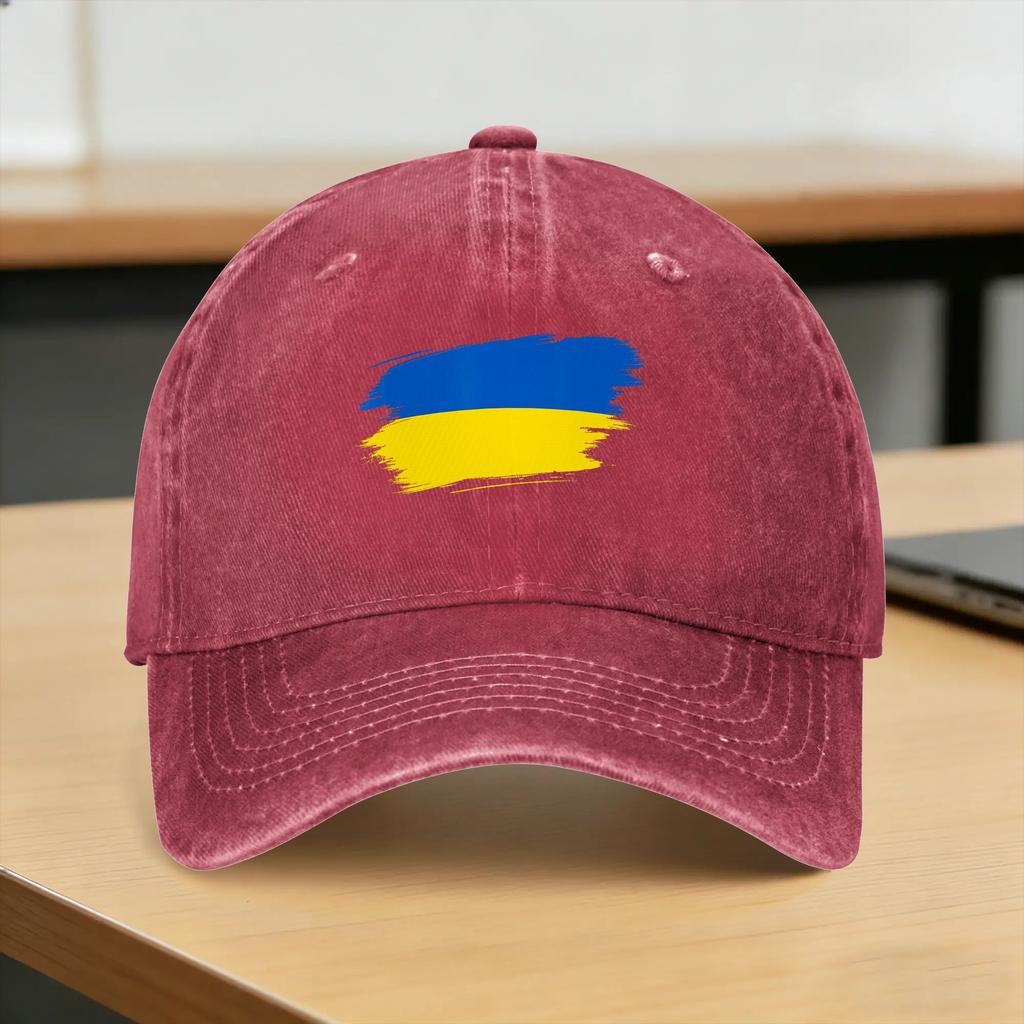 Украина Украинский Флаг Повседневная Бейсболка Летняя Кепка Тракер Для Активного Отдыха и Спорта Hip Hop Кепки Унисекс Взрослые yk Ретро Бейсболки