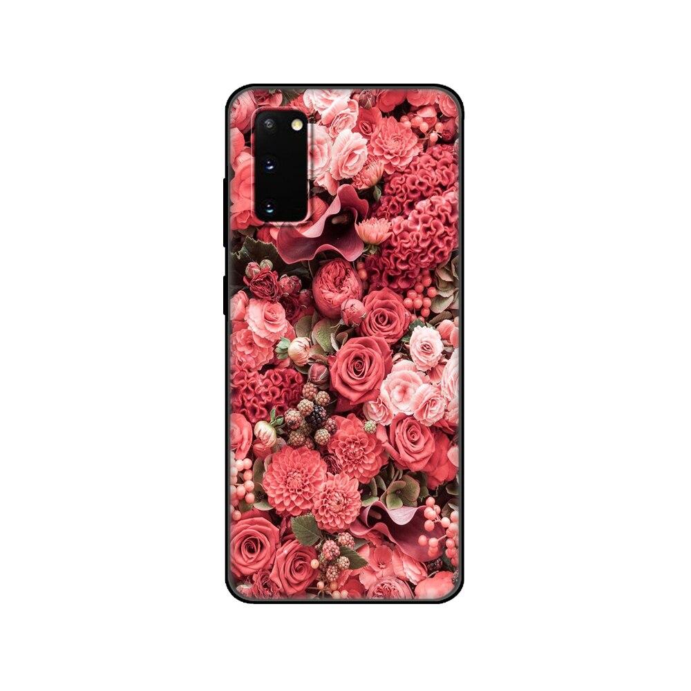 Чехол для Samsung Galaxy S20, чехол для Samsung S20 PLUS S20 Ultra S20 FE, силиконовый чехол из ТПУ, чехлы для телефонов GalaxyS20 S 20 + черный чехол из ТПУ