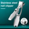 Машинки для стрижки ногтей Машинки для стрижки ногтей на ногах для толстых ногтей Предохранительный замок из нержавеющей стали Легкий брызгозащищенный острый триммер для ногтей с ловушкой