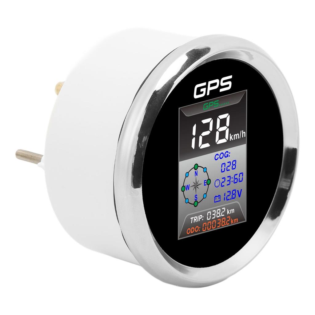 85 мм Цифровой GPS Спидометр Узлы Мили в Час Светодиодная Подсветка Противотуманный IP67 Водонепроницаемый для 9-32 В Лодки Яхты Автомобиля Мотоцикла