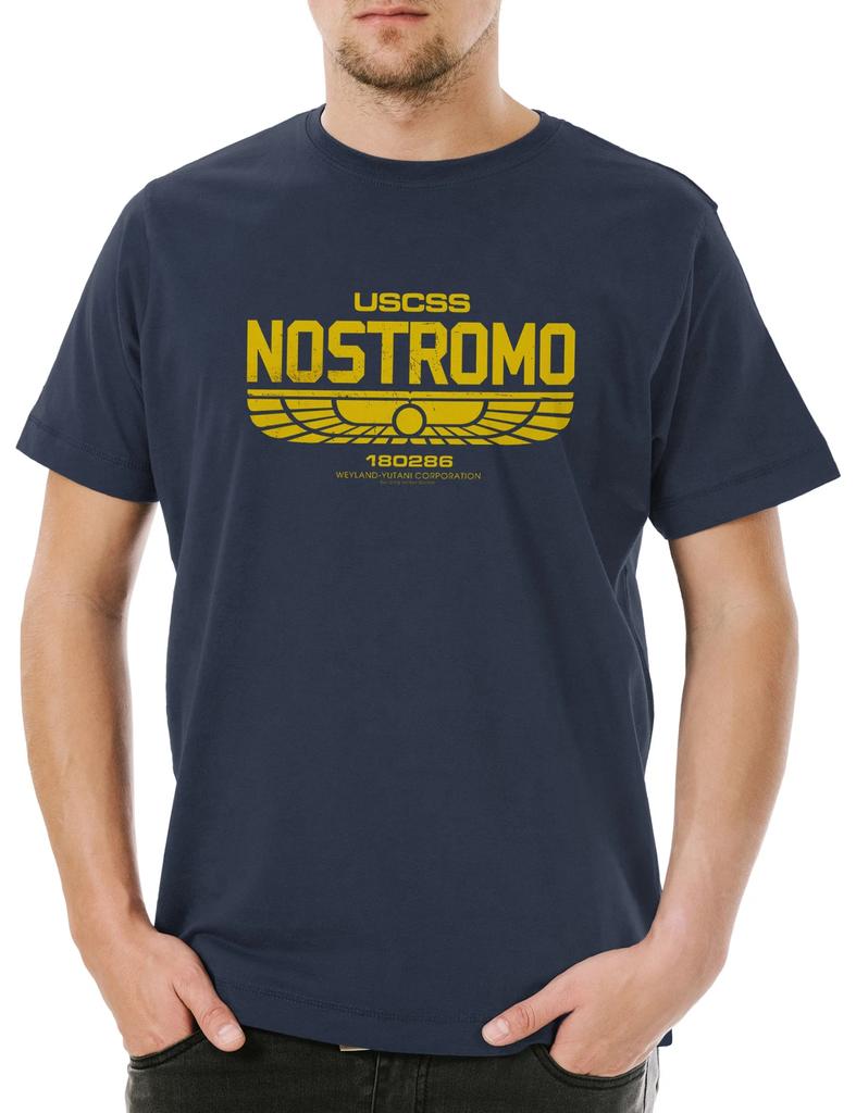 USCSS Nostromo 4 Herren T-Shirt Alien Prometheus Nostromo Weyland Corporation
