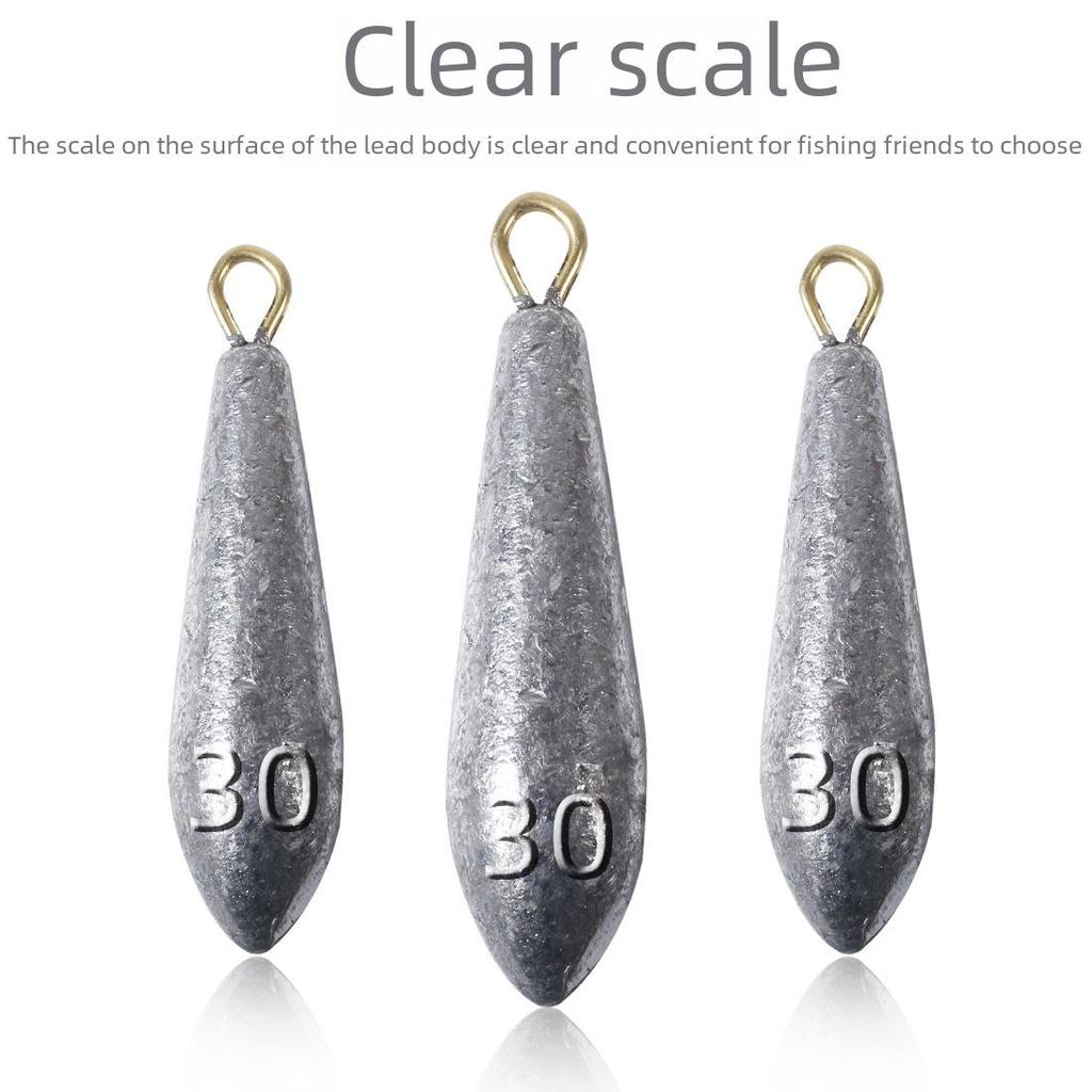 Набор удочек для дальнего заброса с грузилами Water Drop для морской рыбалки