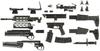TOMYTEC Little Armory LA112 Тип 20 Гранатомет Неокрашенный Сборный Литник 335634 1/12 &