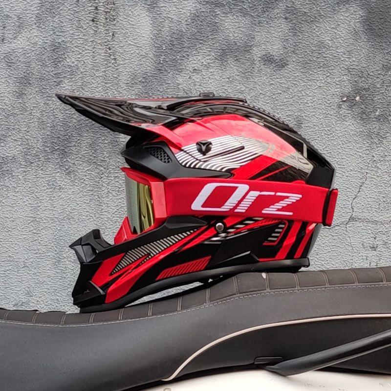 Внедорожный мотоциклетный шлем для мужчин и женщин, универсальный, для картинга, рикши, для горного велосипеда, скоростной спуск, капюшон