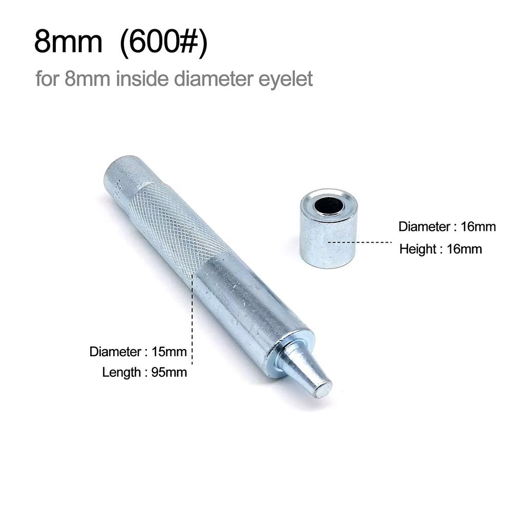 1 шт. Инструмент для установки люверсов ручной работы, Углеродистая сталь, Инструмент для установки люверсов, Пресс-форма для кожаных люверсов