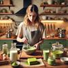 Nakamura Koryuen Kakegawa Matcha 100% Single Origin 60g with Measuring Spoon Tea Ceremony Matcha Latte Thin Tea Sweets Making Single Pack