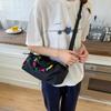 Large Capacity Lightweight Bowling Bag Leisure Women's Handbags Nylon Crossbody Bag  Outdoor