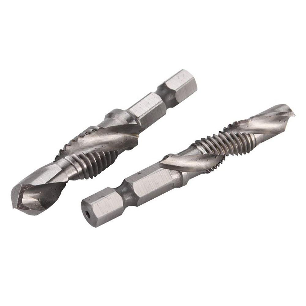 HSS Screw Thread Bit Tap Drill Bits Hex Shank Titanium Plated Tap Drill Bit Shank Tap Drill Bits