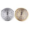1pcs 90mm Movement Quartz Clock Insert Tool Repairing Arabic Numbers Colored Trim DIY Gold/silver Plastic+metal