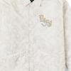 Vans Bandana Quilted Embroidered Coach Jacket Off White VN000P36F7J