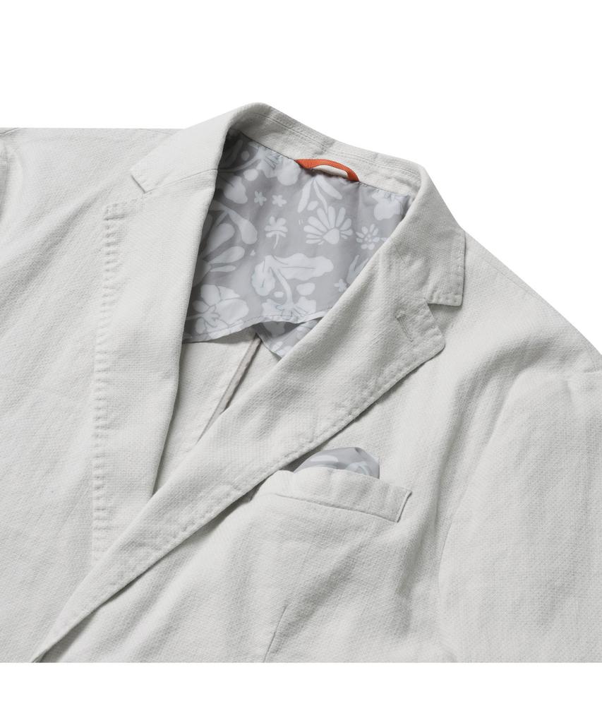 Henry Cottons Linen Blend Garment Dyed Jacket_Ahjam25301Ivx