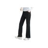 Anta Training Series Casual Simple Solid Color Slim Fit Knitted Sports Pants Women Bottoms Black 162527514-2