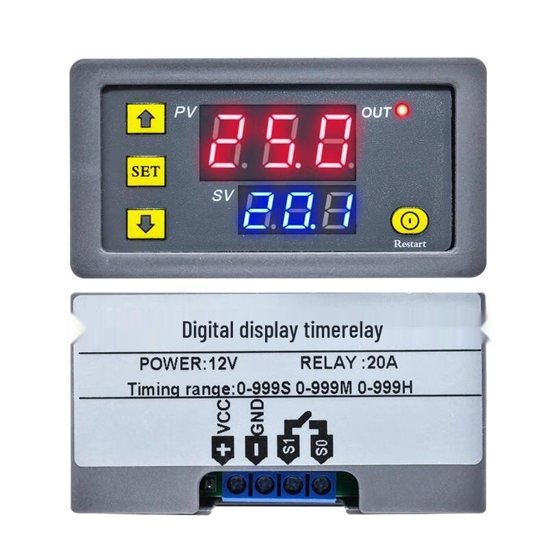 Maidian Multi-Voltage Digital Delay Timer Relay Module