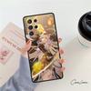 Чехол для телефона Genshin Impact Нин Гуан Для Samsung Galaxy S24 S25 S23 S22 Ultra Note 10 20 Plus S20 S21 FE