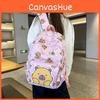 Food Cartoon Cute Dolphin Pattern Student Leisure Backpack For Use Daily