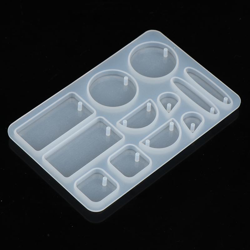 Силиконовая серьга подвеска смоляная форма литье инструмент для самостоятельного изготовления эпоксидной смолы