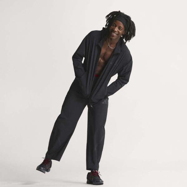 adidas Мужские Броские Матовые Резиновые Принтованные Свободные Брюки Z.n.e.