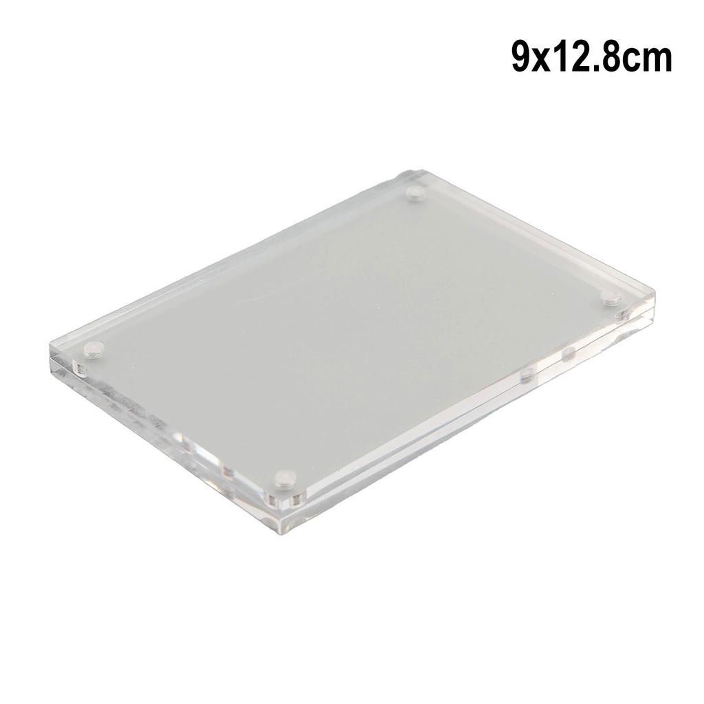Transparent Acrylic Photo Frame Magnetic Poster Display Stand