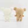 12cm Korilakkuma Bear Plush Keychains Cute RilakkumaKey Chain Keyholder Keyring Backpack Pendant Toys Charm Keychain Accessories