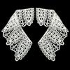 Lace Shoulder Collar Piece Milk Silk Embroidery Pair Flower Hollow Fake Collar Accessories Water Soluble Embroidery Pair Collar Children'S Accessories