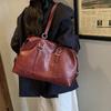 Vintage Handbag Premium Tote Bag Women's 2025 Winter New Versatile Shoulder Bag Commuter Messenger Bag