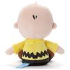 Peanuts Коллекция стираемых бобов Плюшевая игрушка Чарли Браун, примерно 19 см в высоту