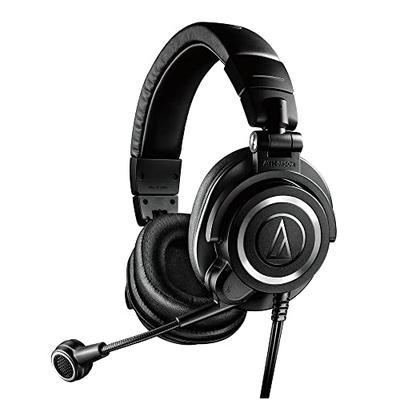 Гарнитура Audio-Technica ATH-M50xSTS, Проводная, Конденсаторный микрофон XLR, Секция наушников: 3,5-мм разъем TRS, Секция микрофона: Разъем XLR, для