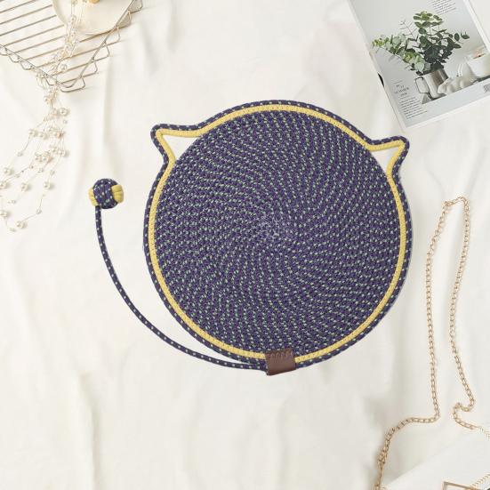 Когтеточка для кошек из натуральной хлопковой веревки, легко моется, многофункциональная, для домашних животных