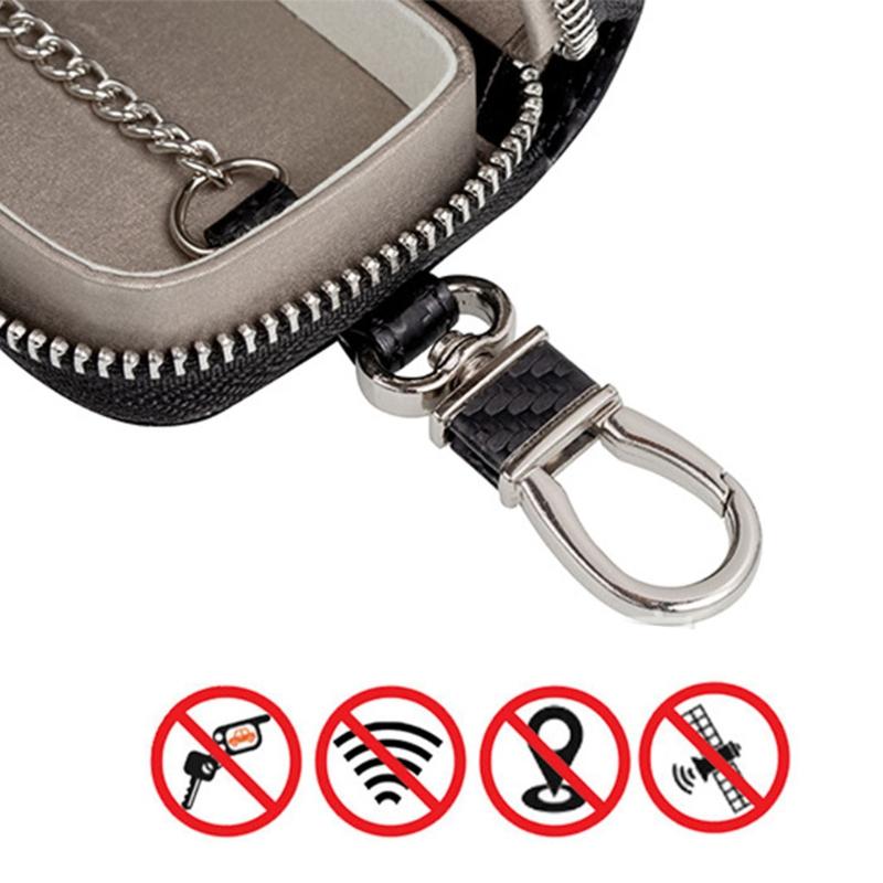 Universal Car Key Signal Blocker Box Keyless Entry Protector Pouch Lock Devices Faraday Bag Fob Protection