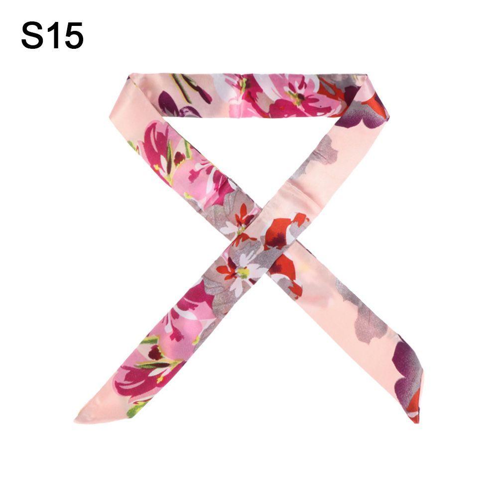 Wrist/Waistband Hairband Handbag Handle Ribbon Small Silk Scarf Decor Ribbon Scarf Neck Scarf