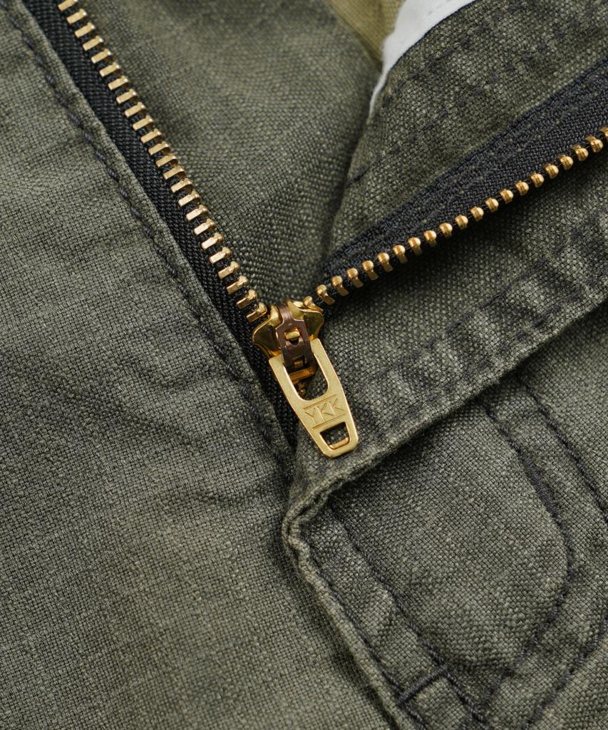 FRIZMWORKS Пигментные шорты-карго из рипстопа _ Грязь
