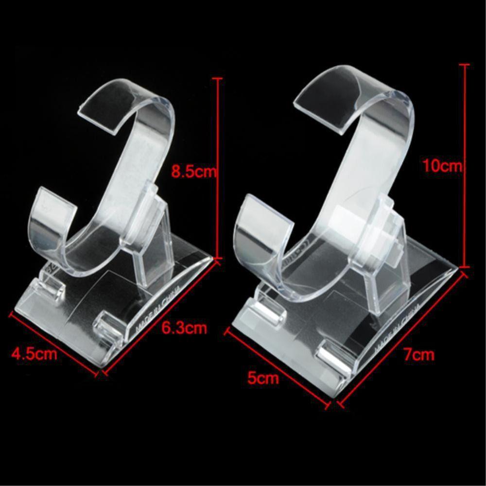 Plastic Watch Display Stand C-type Watch Storage Holder Practical Jewelry Display Holder