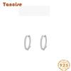 Танциз стерлингового серебра 925 пробы циркон серьги серьги-капли для женщин подарки на свадьбу