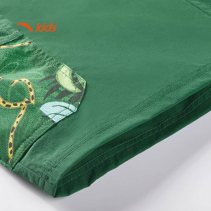 Anta Kids' Quick-Dry Woven Shorts for Boys