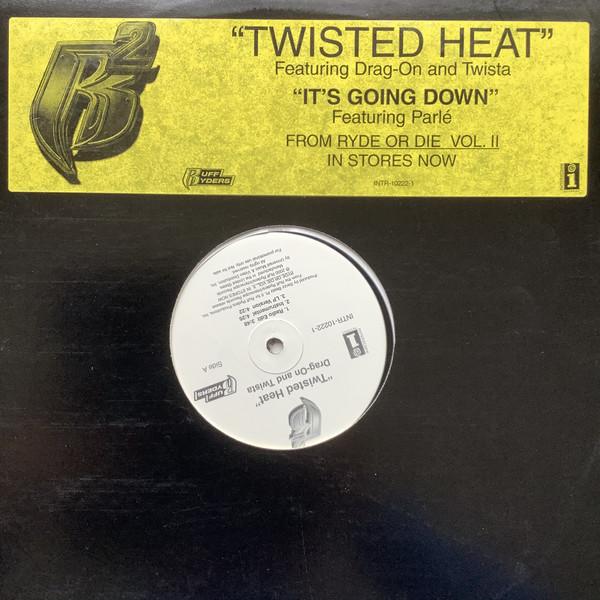 12inch Record DRAG-ON & TWISTA / PARLE - Twisted Heat / It's Going Down INTR102221PROMO Interscope Reco 2000 US Rap & Hip-Hop/R&B Used
