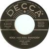 7-дюймовая пластинка FOUR ACES Rock And Roll Rhapsody I Wish I M 930575 Decca 1958 США Рок Б/у