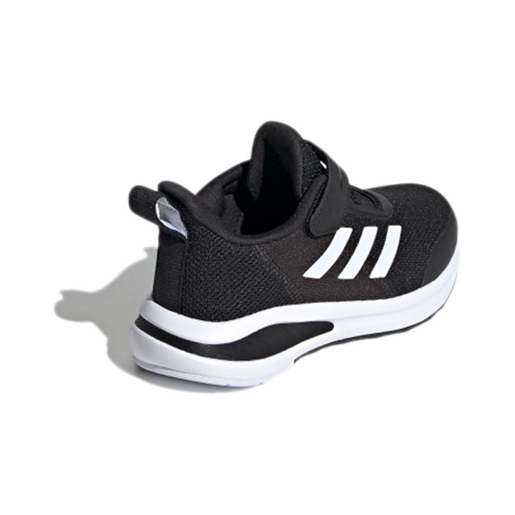 adidas Кроссовки для бега Fortarun El K с застежкой на липучке, нескользящие, устойчивые к истиранию, дышащие, низкие, детские FW2579